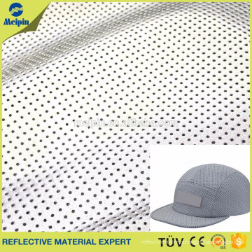 Good Quality High Light Silver Spandex Reflective Fabric for Clothing